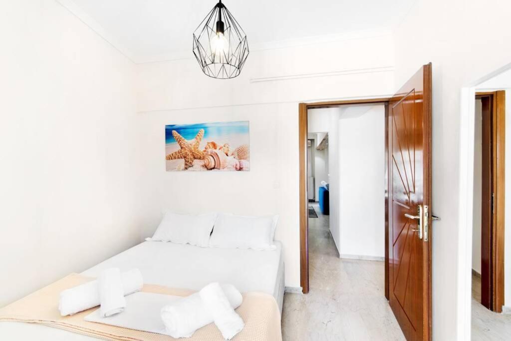 ניאה אירקליה Seafront 2 Bedrooms Apartment מראה חיצוני תמונה